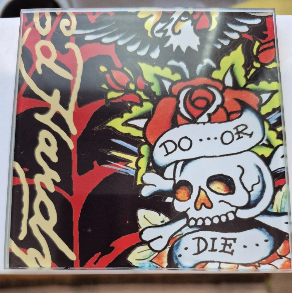 Ed Hardy Skull Coasters Set